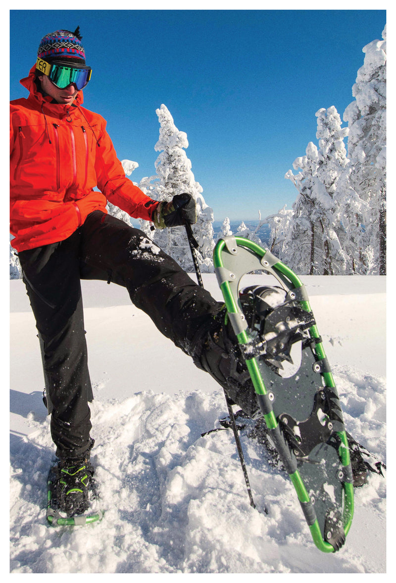Load image into Gallery viewer, Tubbs Mountaineer 36 Green Snowshoes: Conquer the Backcountry in Style
