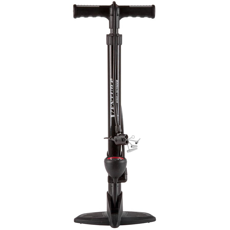 Load image into Gallery viewer, Ventura 12/180 Floor Pump Dual Valve Head, 180psi, Black
