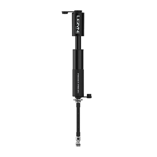 Lezyne Pocket Drive Pro HV Pump, 152mm, 90psi, ABS flip chuck, Black