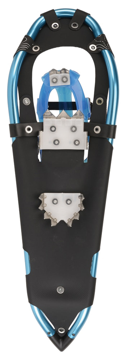 Crescent Moon Gold 9 All-Terrain Snowshoes Sawtooth 27 Teal Snowshoes - Premium Performance for Winter Adventures