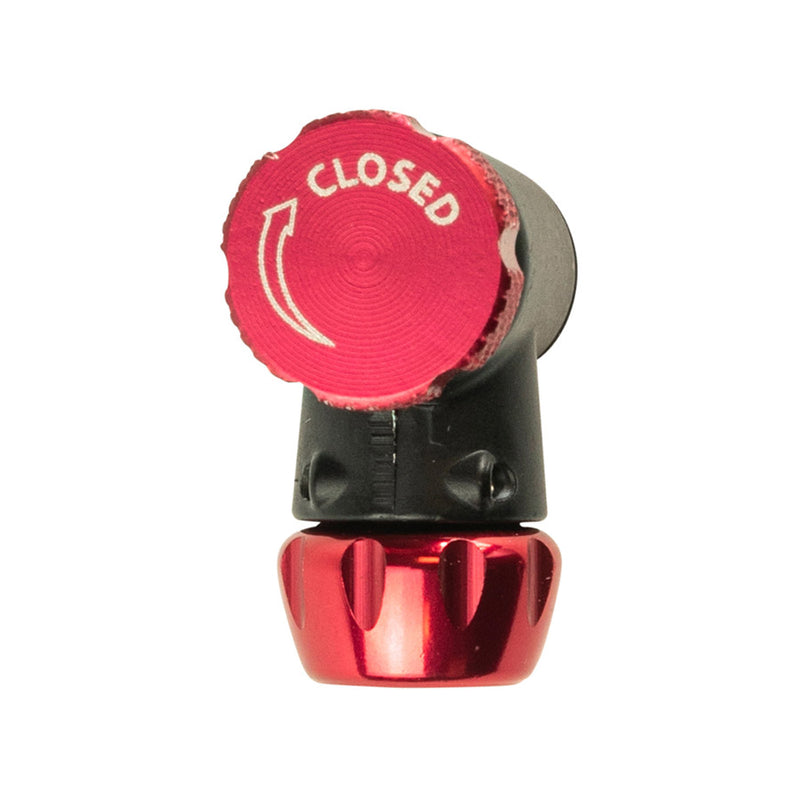 Load image into Gallery viewer, Silca Eolo IV CO2 Inflator Threaded, Presta, Schrader, Black Red
