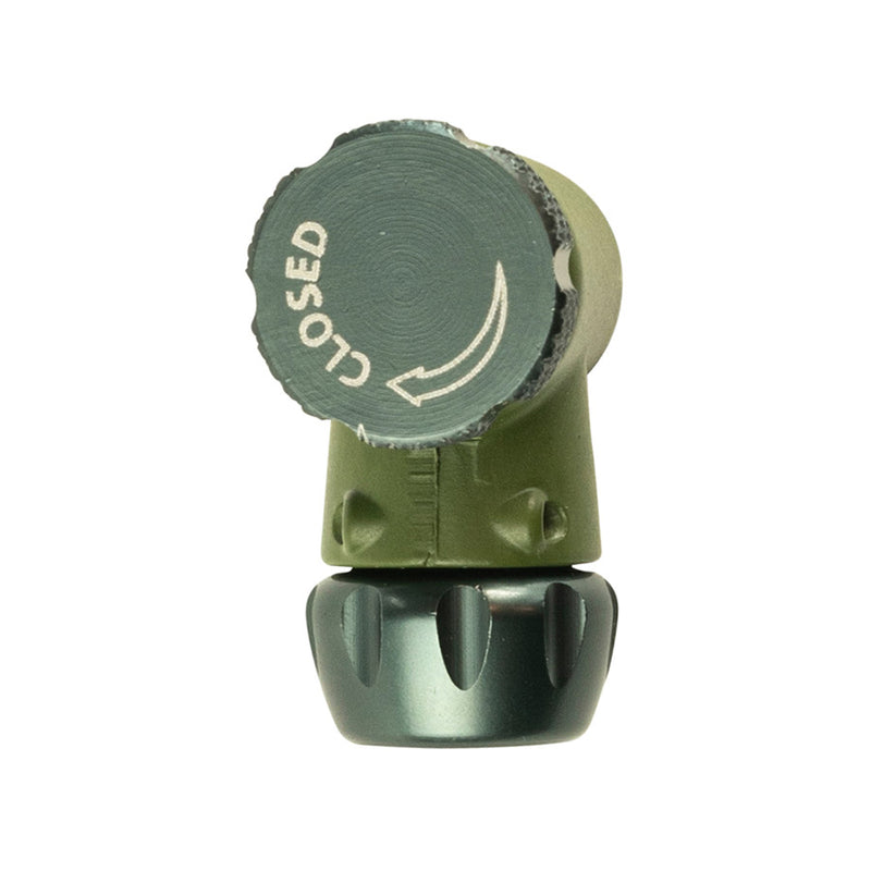 Load image into Gallery viewer, Silca Eolo IV CO2 Inflator Threaded, Presta, Schrader, Green/Grey
