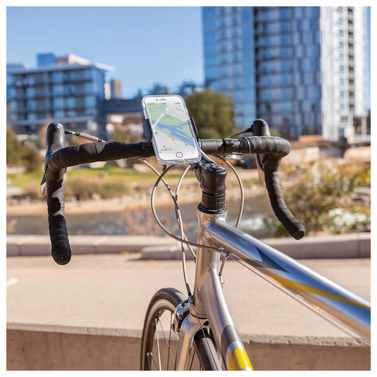 Nite Ize Squeeze Rotating Smartphone Bar Mount Silicone Strap Uiniversal