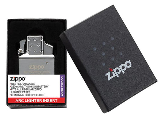 Zippo Double Arc Rechargeable Lighter Insert: Upgrade Your Zippo Experience!