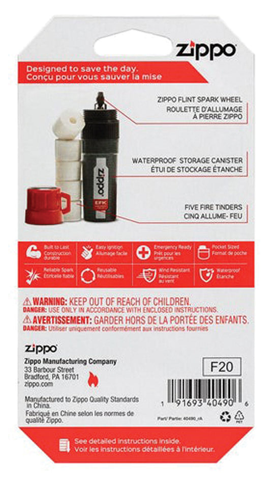 Zippo Emergency Fire Kit: Be Prepared for Any Situation