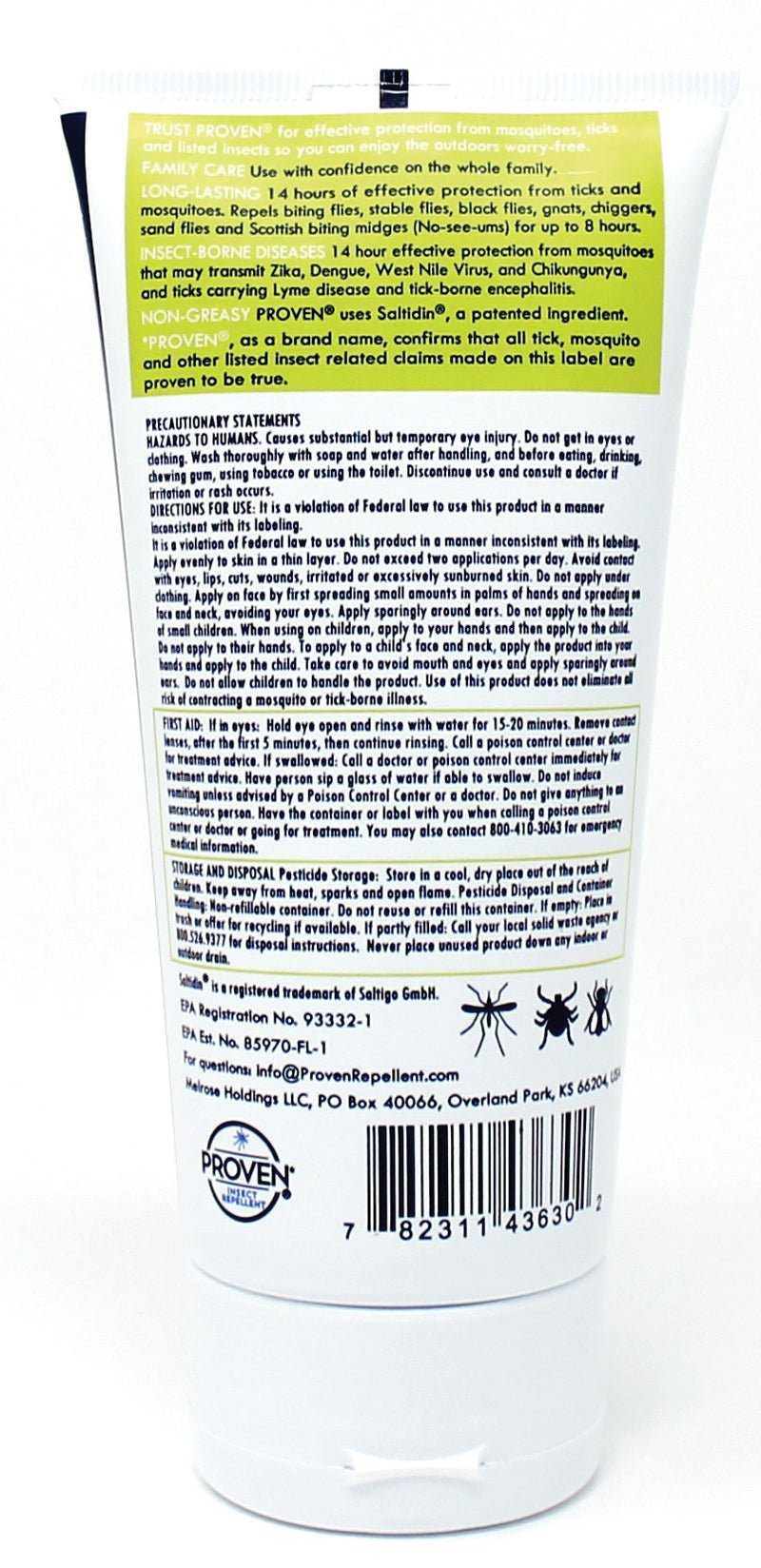 Load image into Gallery viewer, Proven 14 Hour Odorless Insect Repellent Lotion - 6 oz
