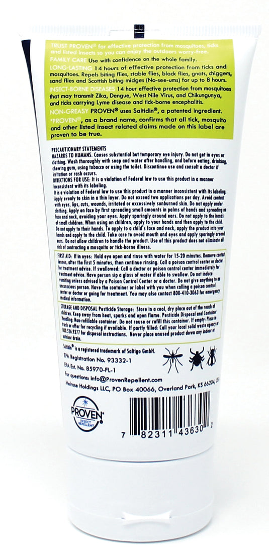 Proven 14 Hour Odorless Insect Repellent Lotion - 6 oz