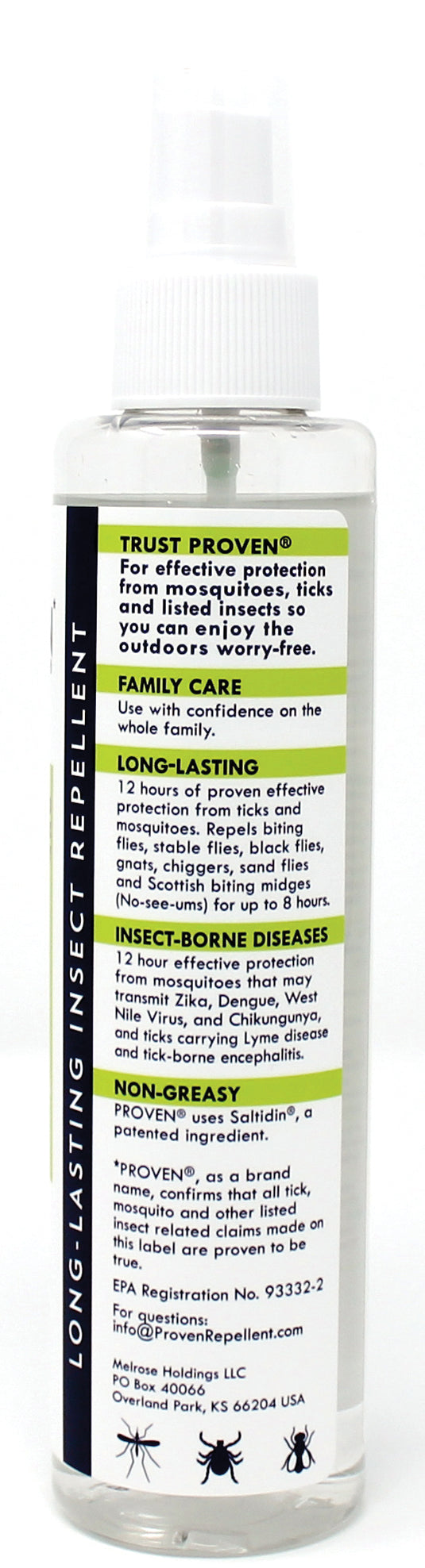 Proven 12 Hour Odorless Insect Repellent Spray - 6 oz
