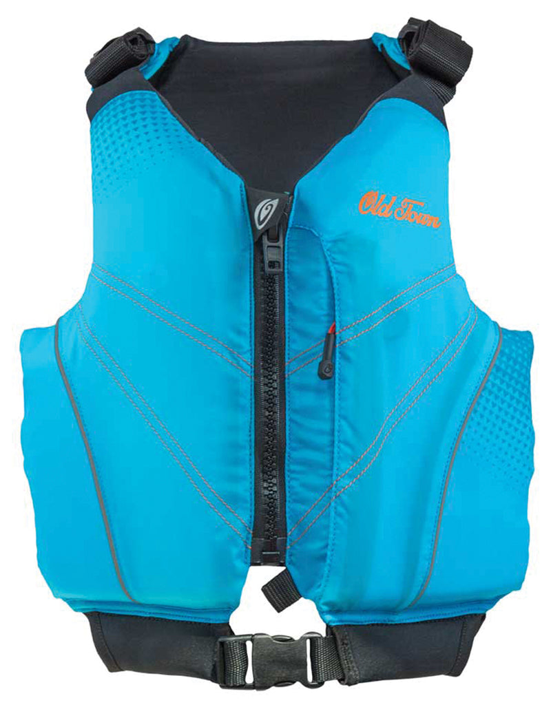 Load image into Gallery viewer, Old Town Inlet Jr PFD - Blue: Youth Life Jacket for Safe Water Adventures
