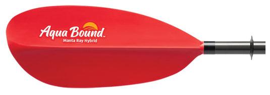 Aqua-bound Manta Ray Fiberglass 2pc 230: Lightweight and Durable Paddle for Smooth Kayaking