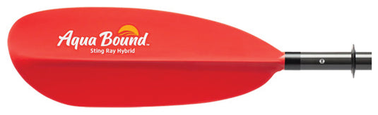 Aqua-bound Stingray Hybrid Posi-lock 240: Ultimate Performance Paddle for Kayaking