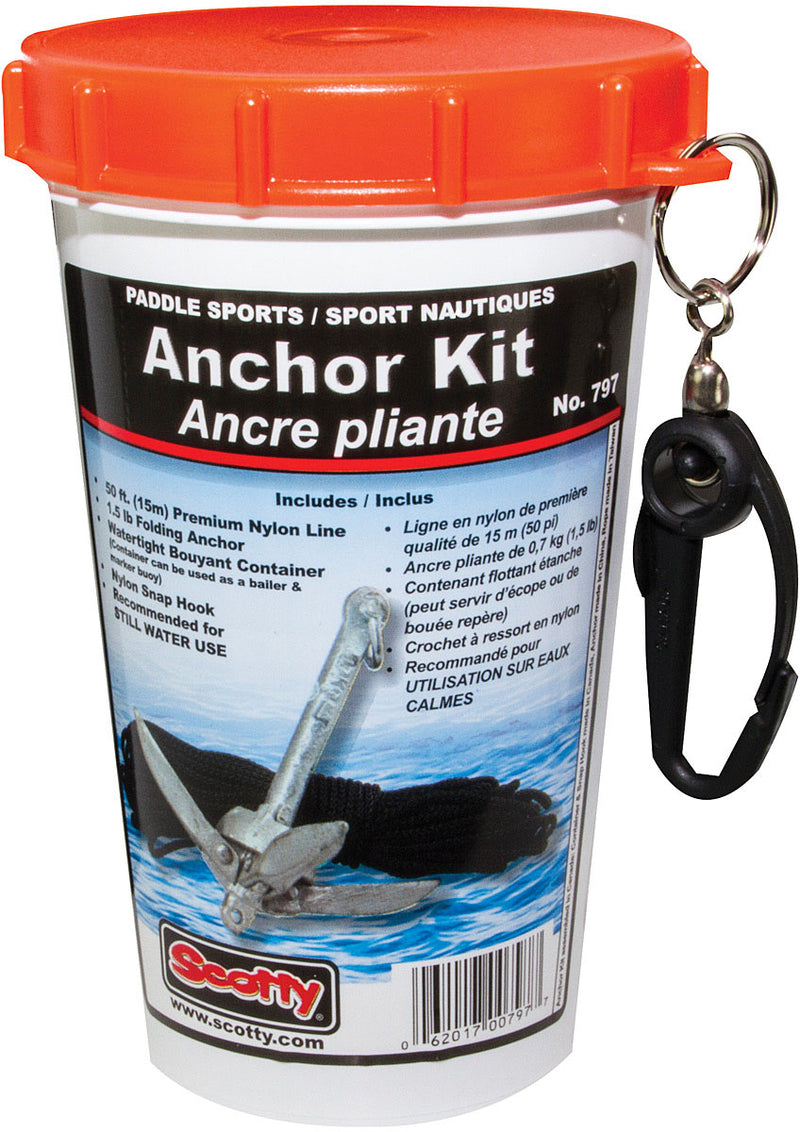 Load image into Gallery viewer, Scotty Folding 1.5lb Anchor Kit - Secure Your Watercraft with Ease!
