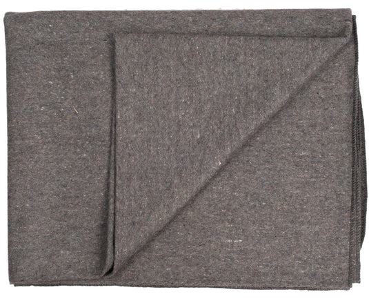 Peregrine Woven Wool 55 Grey Throw Blanket