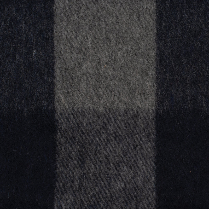 Load image into Gallery viewer, Peregrine Wool 55 Blanket and Pillow Set - Plaid Blue Design for Cozy Bedding
