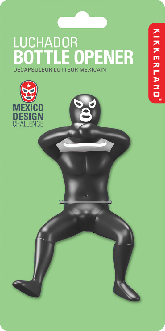 Kikkerland Luchador Bottle Opener: Wrestle Your Way to Refreshment!