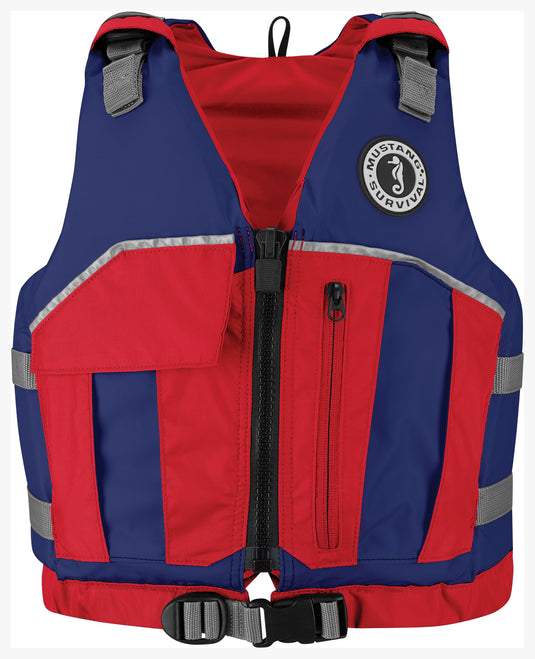 Mustang Survival Youth Reflex Foam Navy/red