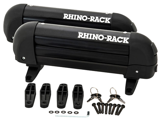 Rhino Rack Universal Fishing/Ski Arm in Black - Versatile Storage Solution for Outdoor Enthusiasts
