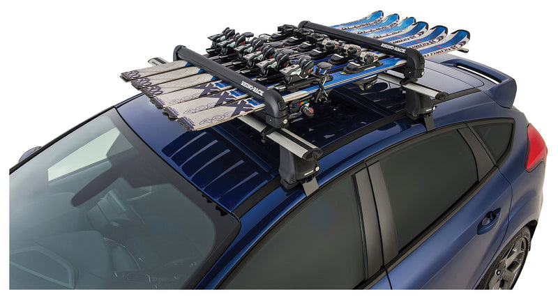 Load image into Gallery viewer, Rhino Rack Ski Arm - 6 Pair Universal Black: Secure and Stylish Ski Storage Solution
