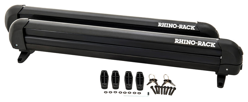 Load image into Gallery viewer, Rhino Rack Ski Arm - 6 Pair Universal Black: Secure and Stylish Ski Storage Solution
