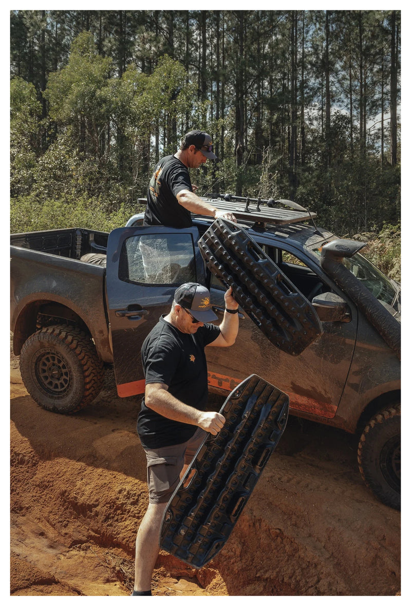 Load image into Gallery viewer, Maxtrax Lite Black: Lightweight and Durable Recovery Boards for Off-Road Adventures
