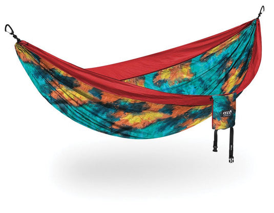 Eagles Nest Outfitters DoubleNest Hammock - Print, Tie Dye/Red