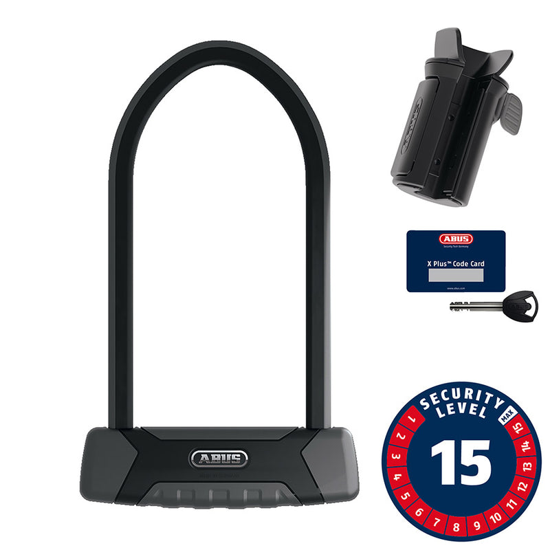 Load image into Gallery viewer, Abus Granit XPlus 540 U-Lock, Key, 13mm, 16.0cm x 30.0cm, 6.3" x 11.8", SH B, Black

