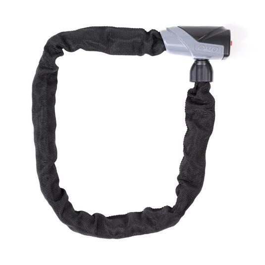 EVO Lockdown Chain lock Key, 6mm, 75cm, 29.5", Black