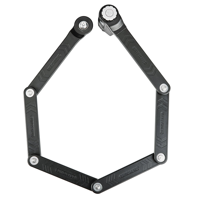 Load image into Gallery viewer, Kryptonite Keeper 585 Combo Folding Lock 85cm 3mm Black # 2 Keys Included
