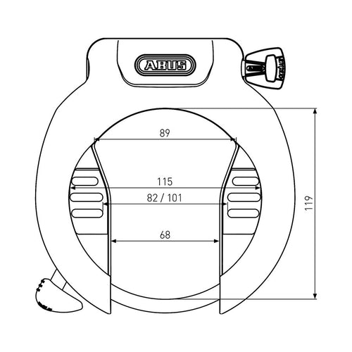 Abus-Key-Frame-Lock-WFLK0061