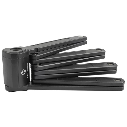 M-Wave F 1240/8 Folding Lock, Key, 124cm, 8mm, Black