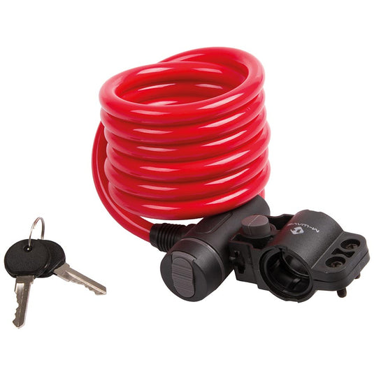 M-Wave S 10.18 Cable lock Key, 10mm, 10x1800mm, Red