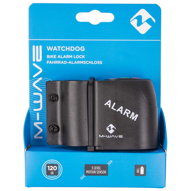 Load image into Gallery viewer, M-Wave Watchdog Alarm Motion sensor alarm, 120db, requires 9V battery, Requires security code to turn off
