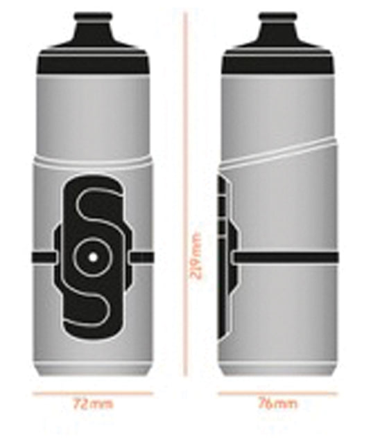 Fidlock Replacement Bottle - 600ml, Smoke