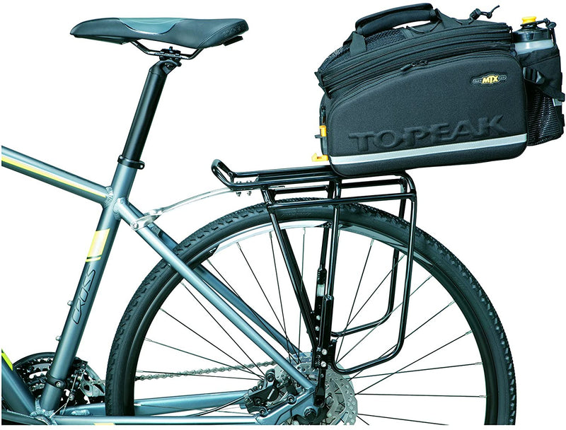 Load image into Gallery viewer, Topeak MTX TrunkBag DXP Rack Bag with Expandable Panniers: 22.6 Liter, Black
