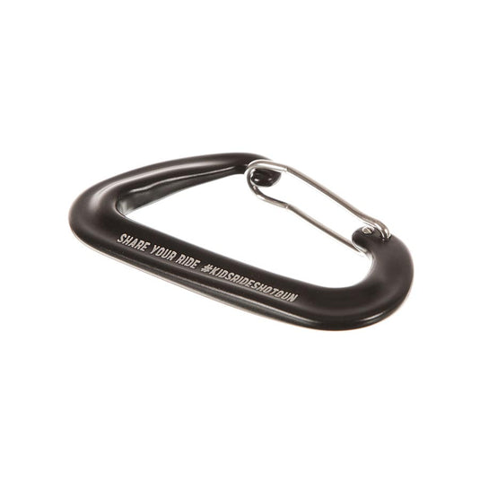 Kids Ride Shotgun Carabiner - Black - (Boxed Part)
