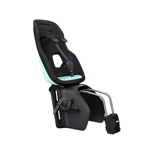 Thule Yepp Nexxt2 Maxi Frame Mount, Baby Seat, Seatpost, Deep Teal/Mint Leaf, Black