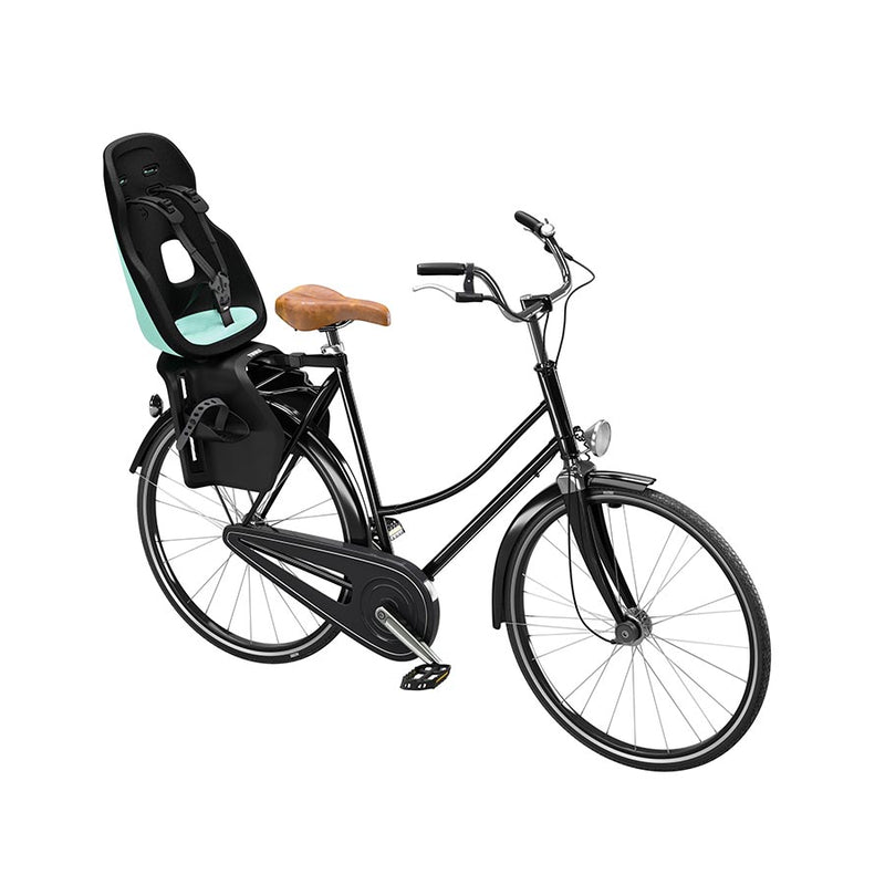 Load image into Gallery viewer, Thule Yepp Nexxt2 Maxi Rack Mount, Baby Seat, On rear rack (not included), Deep Teal/Mint Leaf, Black
