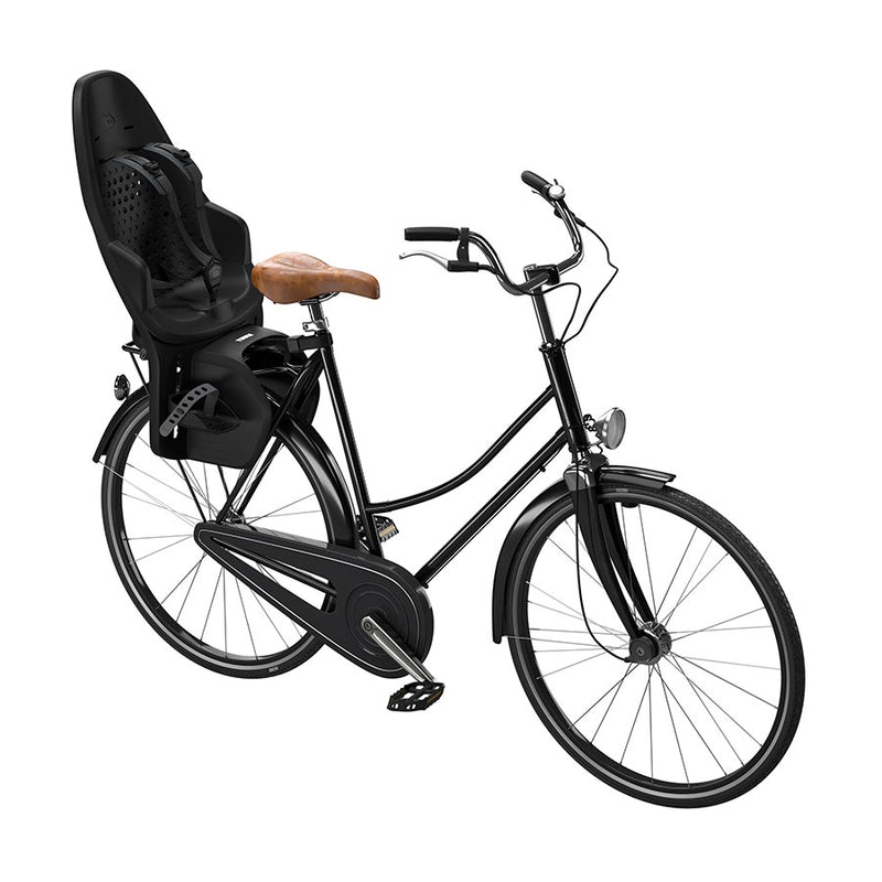 Load image into Gallery viewer, Thule Yepp 2 Maxi Rack Mount Baby Seat, On rear rack (not included), Midnight Black, Black
