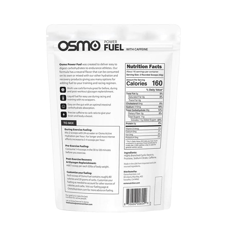 Load image into Gallery viewer, Osmo Nutrition Fuel Caffeinated, Drink Mix, Pouch, 16 servings
