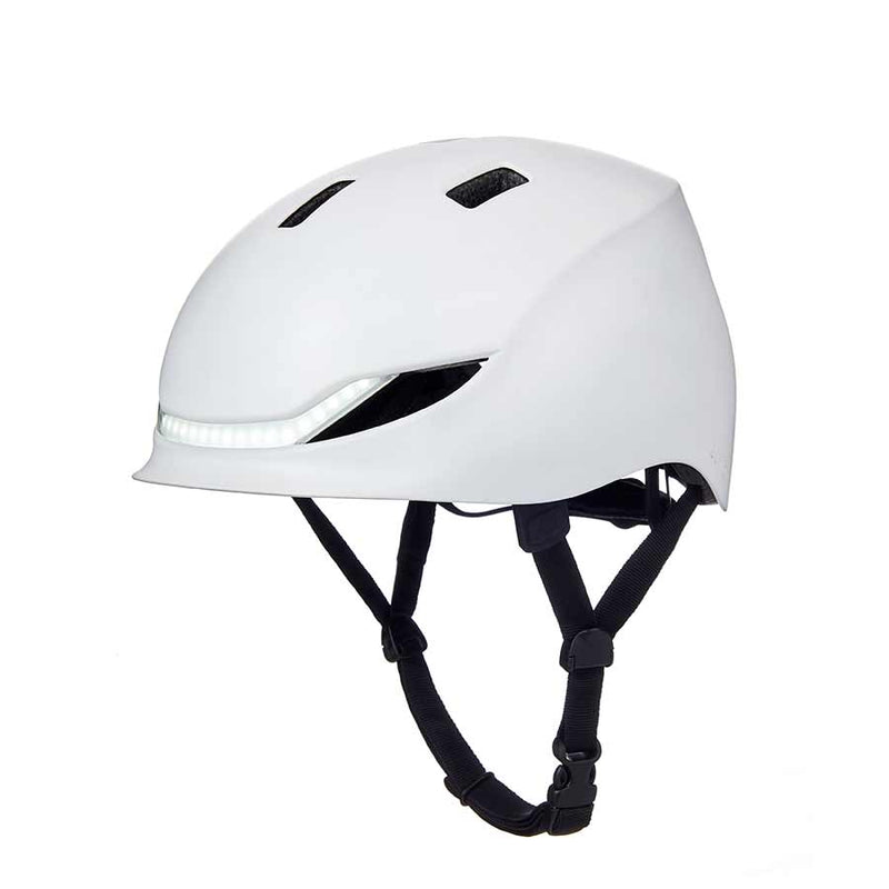 Load image into Gallery viewer, Lumos Street Helmet White U, 56 - 61cm
