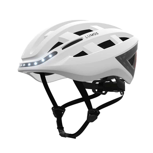 Lumos Kickstart Helmet Pearl White, U, 54 - 62cm