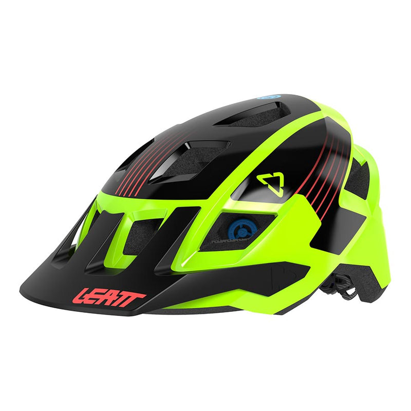 Load image into Gallery viewer, Leatt MTB AllMtn 1.0 Jr Helmet, Lime, XS, 50-54cm
