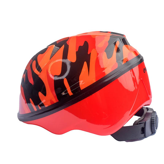 EVO Beep Beep Helmet Orange Camo, 44 - 50cm