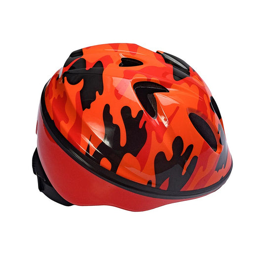 EVO Beep Beep Helmet Orange Camo, 44 - 50cm