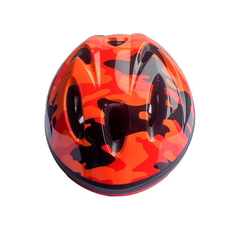 Load image into Gallery viewer, EVO Beep Beep Helmet Orange Camo, 44 - 50cm
