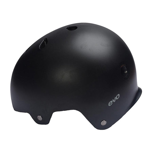 EVO Nollie Classic Helmet Satin Black, Youth L/XL, 55 - 58cm