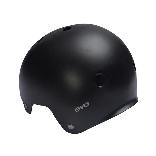 EVO Nollie Classic Helmet Satin Black, Youth L/XL, 55 - 58cm
