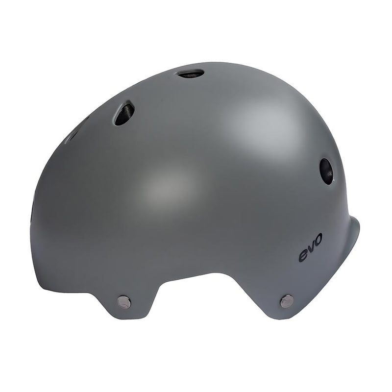 Load image into Gallery viewer, EVO Nollie Classic Helmet Billet Silver, Youth S/M, 48 - 54cm

