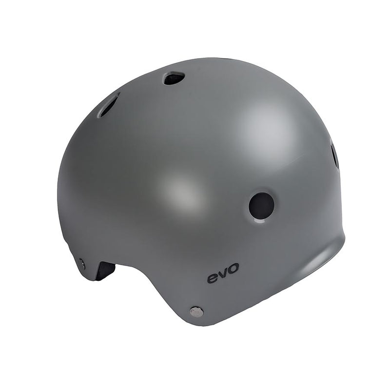 Load image into Gallery viewer, EVO Nollie Classic Helmet Billet Silver, Youth S/M, 48 - 54cm
