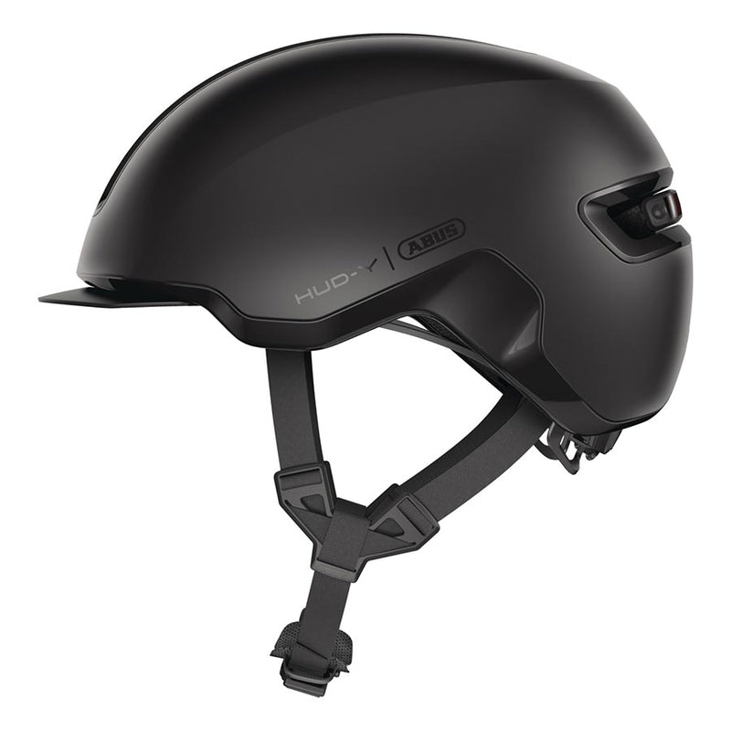 Load image into Gallery viewer, Abus Hud-Y Helmet L 59 - 62cm, Velvet Black
